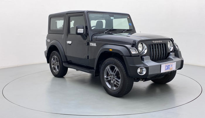 2021 Mahindra Thar LX PETROL HT 4WD AT, Petrol, Automatic, 10,913 km, Right Front Diagonal