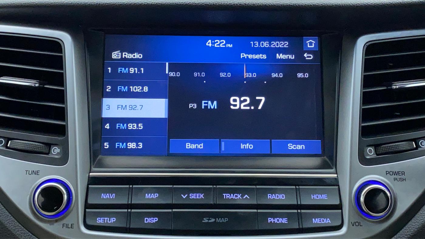 2018 Hyundai Tucson 2WD AT GL DIESEL, Diesel, Automatic, 11,865 km, Infotainment System