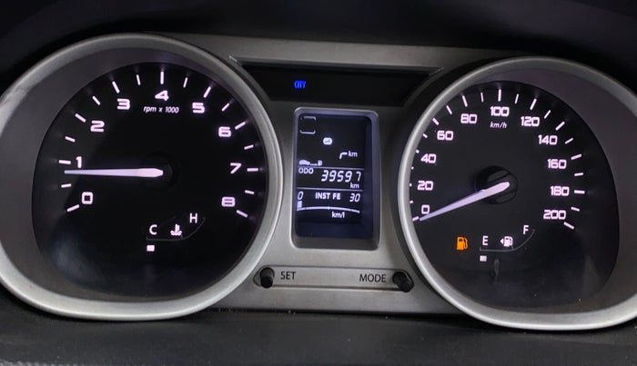 2016 Tata Tiago XZ PETROL, Petrol, Manual, 39,591 km, Odometer Image