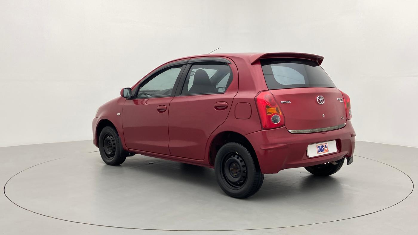 2011 Toyota Etios Liva G, Petrol, Manual, 64,686 km, Left Back Diagonal