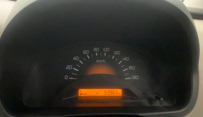 2013 Maruti Wagon R 1.0 LXI, Petrol, Manual, 53,943 km, Odometer Image