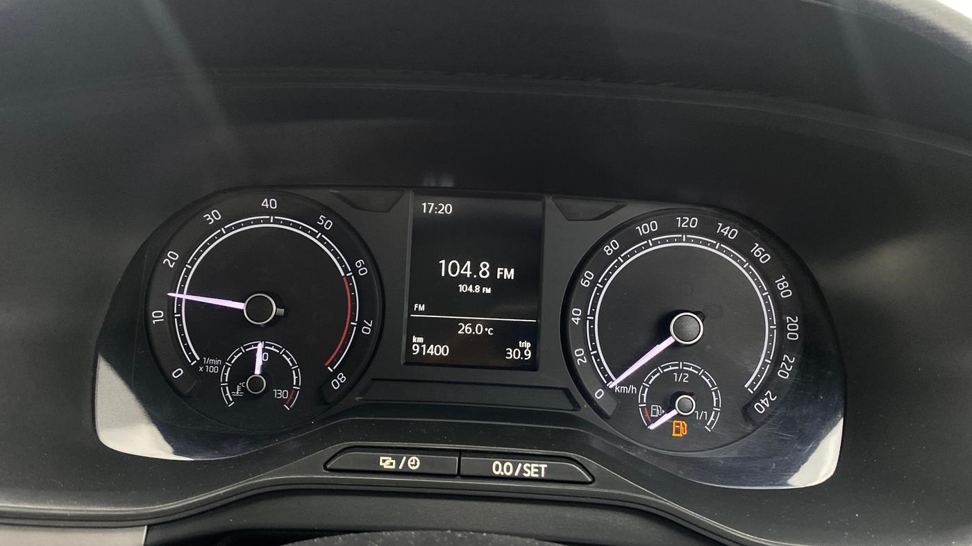 2021 Skoda KUSHAQ AMBITION 1.0L TSI MT, Petrol, Manual, 91,398 km, Odometer Image
