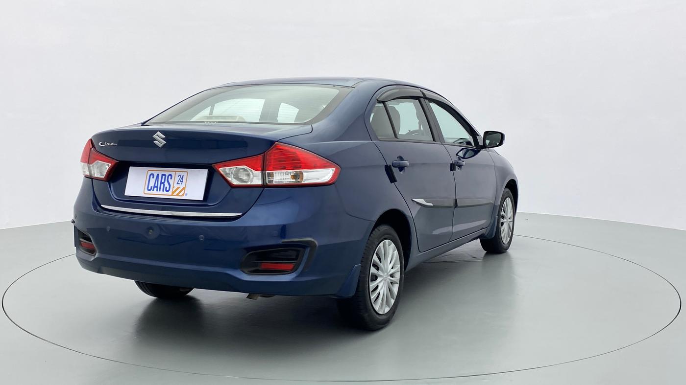 2017 Maruti Ciaz DELTA 1.4 VVT, Petrol, Manual, 44,536 km, Right Back Diagonal