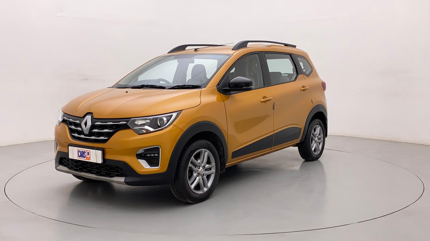 2022 Renault TRIBER RXZ AMT, Petrol, Automatic, 7,135 km, Left Front Diagonal
