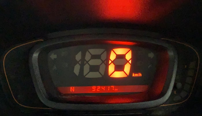 2017 Renault Kwid CLIMBER 1.0 AMT, Petrol, Automatic, 92,417 km, Odometer Image
