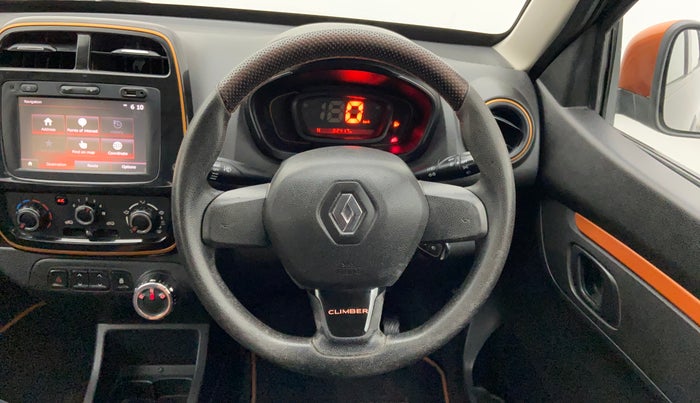 2017 Renault Kwid CLIMBER 1.0 AMT, Petrol, Automatic, 92,417 km, Steering Wheel Close Up