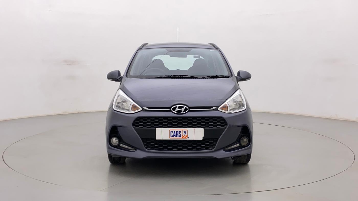 2017 Hyundai Grand i10 SPORTZ (O) 1.2 KAPPA VTVT, Petrol, Manual, 30,453 km, Front
