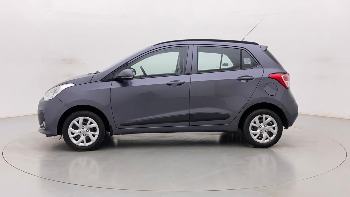 2017 Hyundai Grand i10 SPORTZ (O) 1.2 KAPPA VTVT, Petrol, Manual, 30,453 km, Left Side
