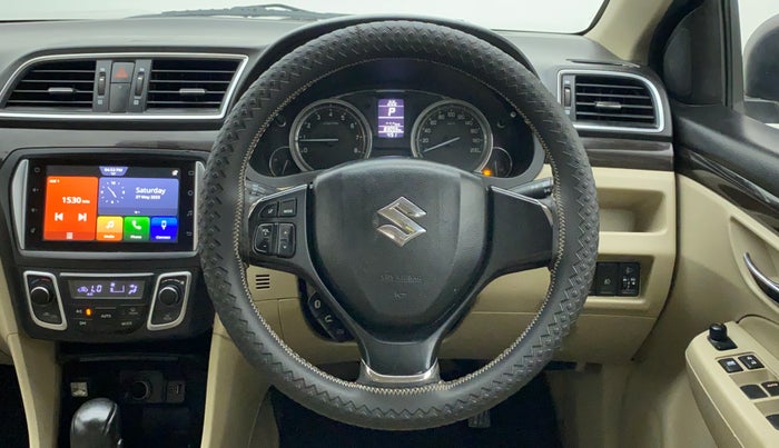 2016 Maruti Ciaz ZXI AT, Petrol, Automatic, 83,055 km, Steering Wheel Close Up