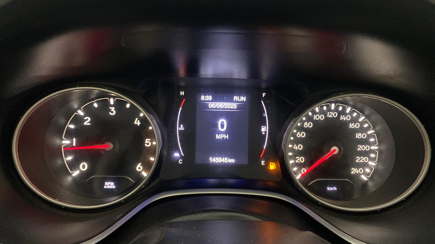 2017 Jeep Compass LONGITUDE (O) 2.0 DIESEL, Diesel, Manual, 1,45,913 km, Odometer Image