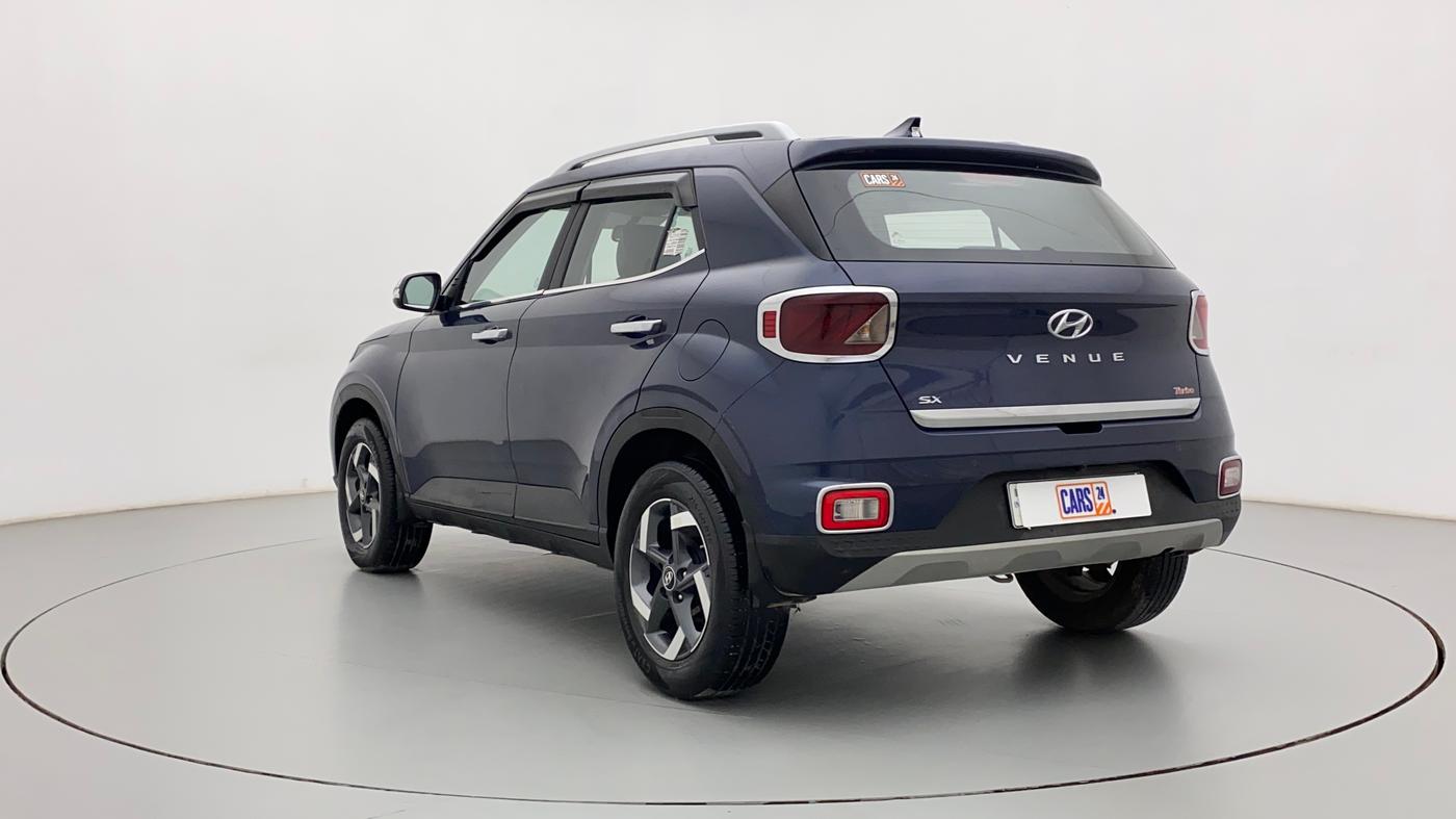 2021 Hyundai VENUE SX PLUS 1.0 TURBO DCT, Petrol, Automatic, 15,003 km, Left Back Diagonal