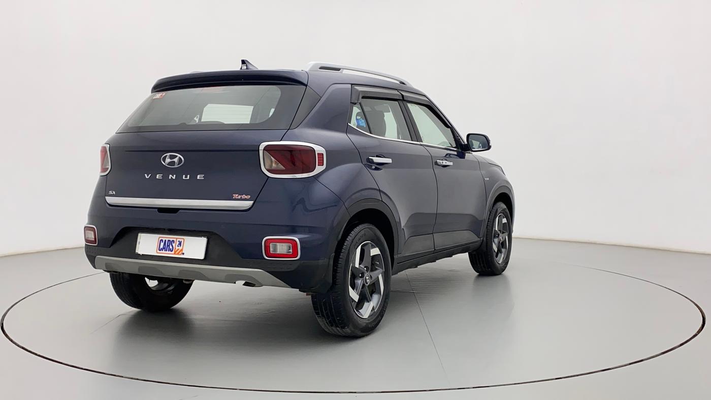 2021 Hyundai VENUE SX PLUS 1.0 TURBO DCT, Petrol, Automatic, 15,003 km, Right Back Diagonal