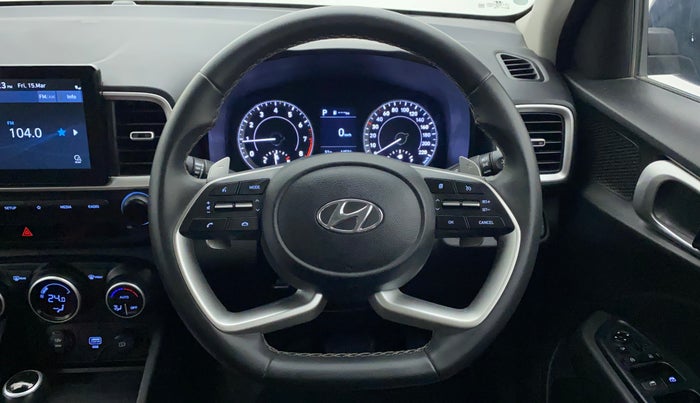 2021 Hyundai VENUE SX PLUS 1.0 TURBO DCT, Petrol, Automatic, 15,003 km, Steering Wheel Close Up