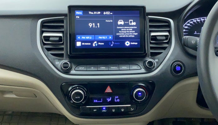 2021 Hyundai Verna SX PETROL MT, Petrol, Manual, 22,228 km, Air Conditioner