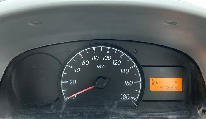 2010 Maruti Alto LXI, Petrol, Manual, 47,633 km, Odometer Image