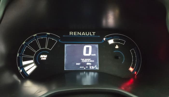 2019 Renault TRIBER RXZ, Petrol, Manual, 75,895 km, Odometer Image