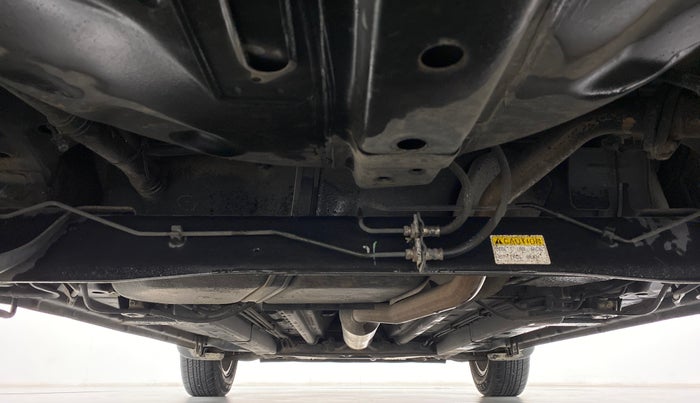 2012 Maruti Ritz ZXI, Petrol, Manual, 44,660 km, Rear Underbody