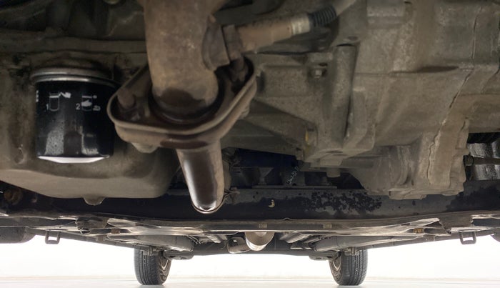 2012 Maruti Ritz ZXI, Petrol, Manual, 44,660 km, Front Underbody