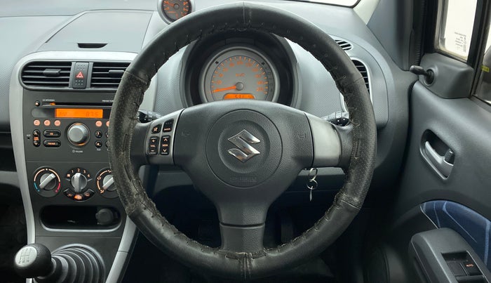 2012 Maruti Ritz ZXI, Petrol, Manual, 44,660 km, Steering Wheel Close Up