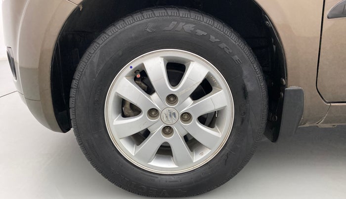 2012 Maruti Ritz ZXI, Petrol, Manual, 44,660 km, Left Front Wheel