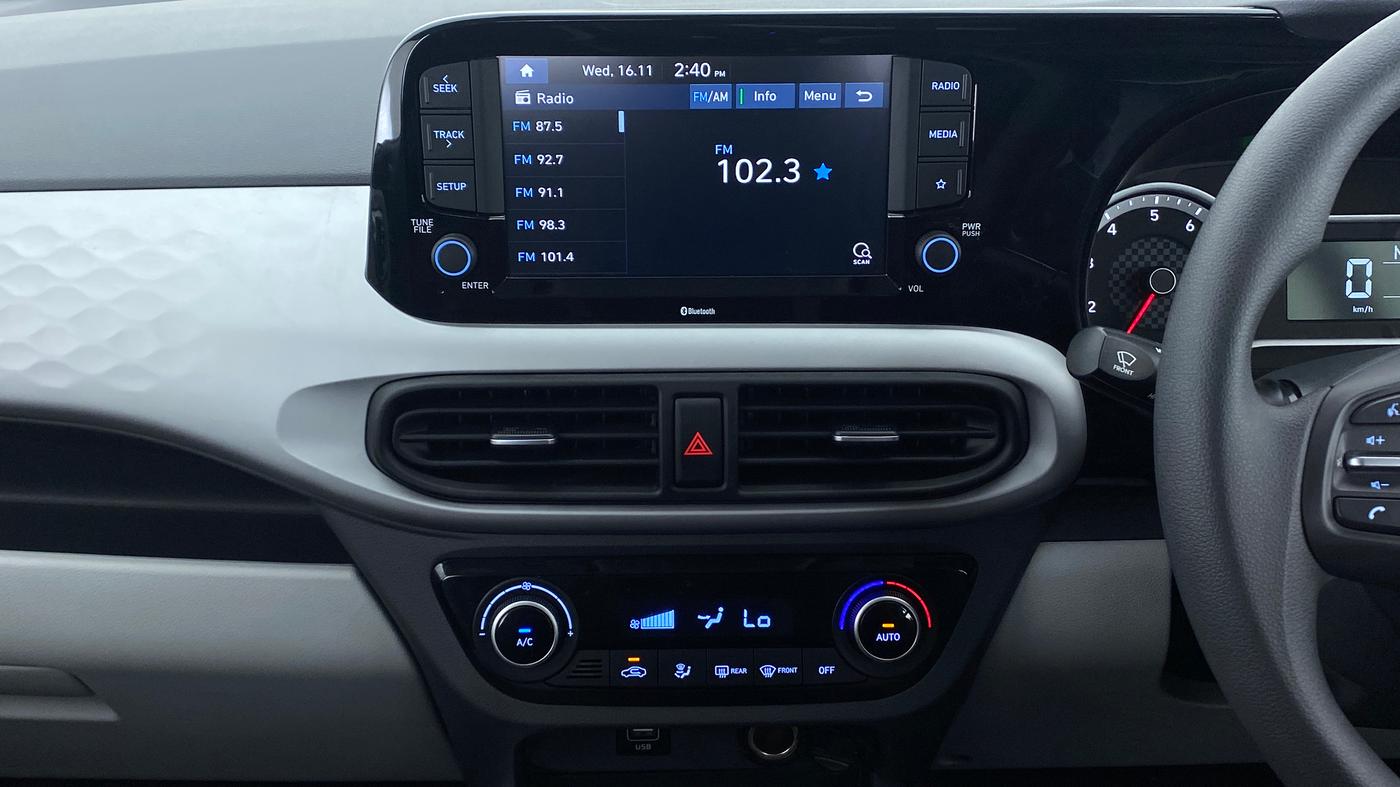 2021 Hyundai GRAND I10 NIOS SPORTZ 1.2 AT, Petrol, Automatic, 2,015 km, Air Conditioner
