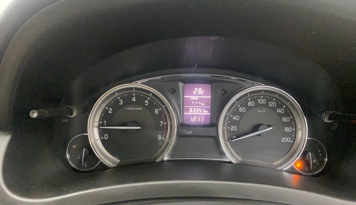 2017 Maruti Ciaz ZETA 1.4  MT PETROL, CNG, Manual, 63,310 km, Odometer Image
