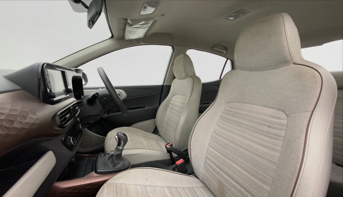 2020 Hyundai AURA SX PLUS 1.2 AMT, Petrol, Automatic, 39,886 km, Right Side Front Door Cabin