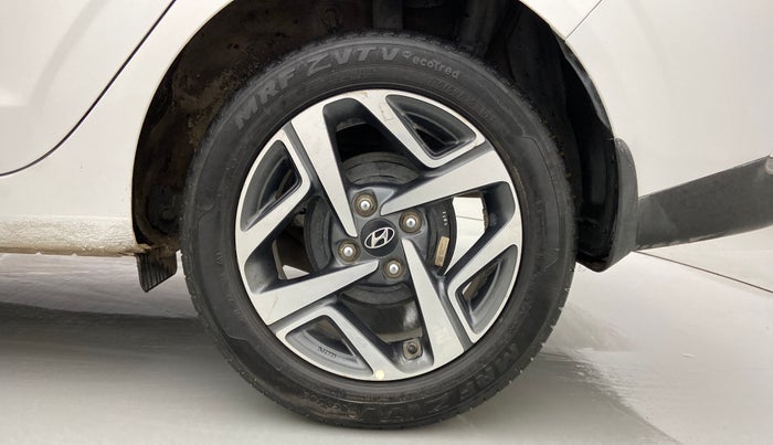 2020 Hyundai AURA SX PLUS 1.2 AMT, Petrol, Automatic, 39,886 km, Left Rear Wheel