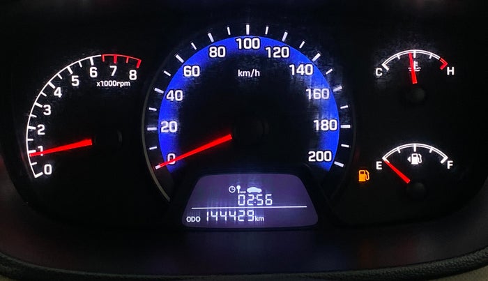 2018 Hyundai Xcent S 1.2, Petrol, Manual, 1,44,410 km, Odometer Image