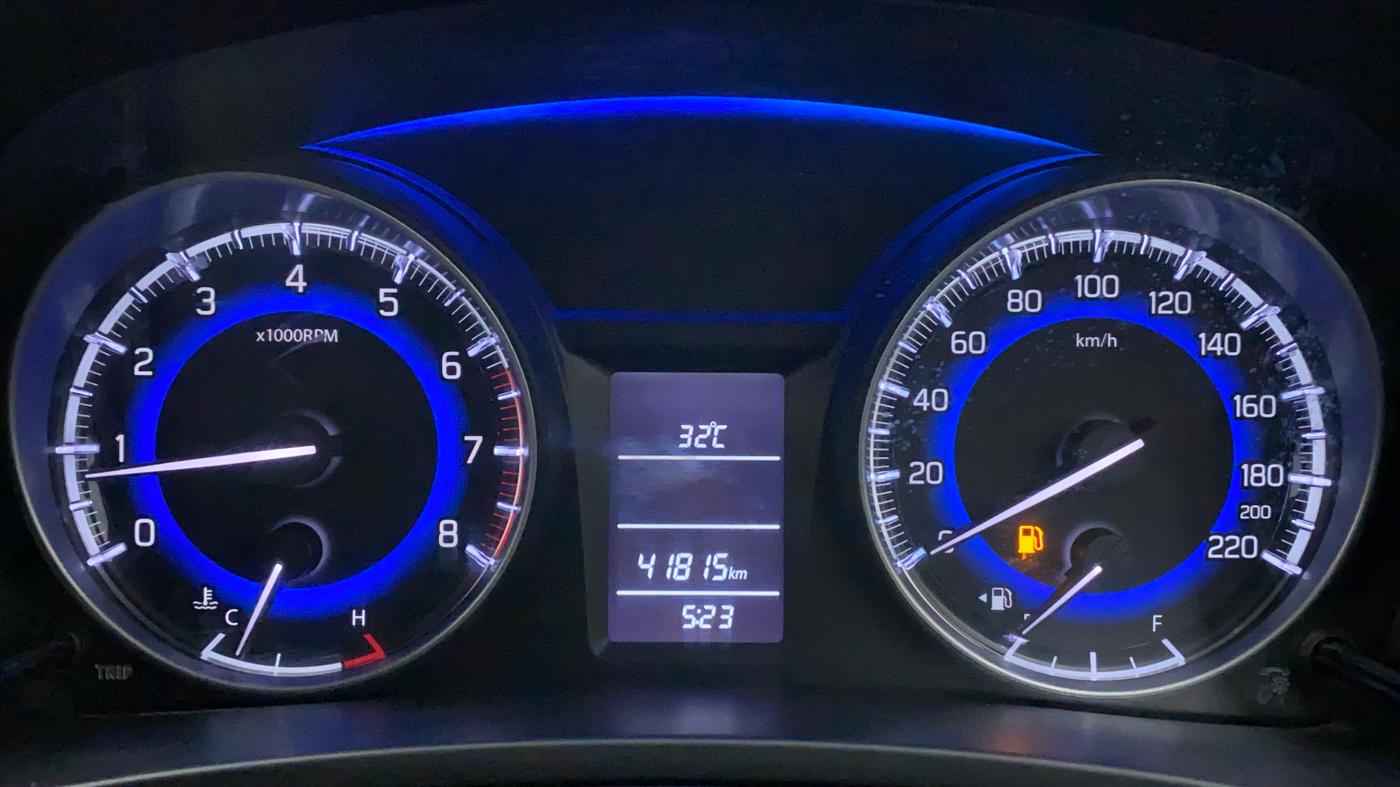 2017 Maruti Baleno DELTA PETROL 1.2, Petrol, Manual, 41,960 km, Odometer Image