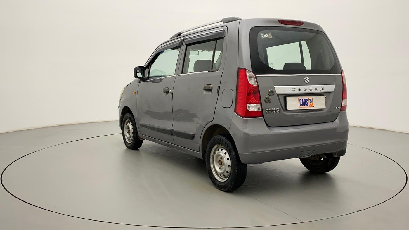 2012 Maruti Wagon R 1.0 LXI, Petrol, Manual, 69,981 km, Left Back Diagonal