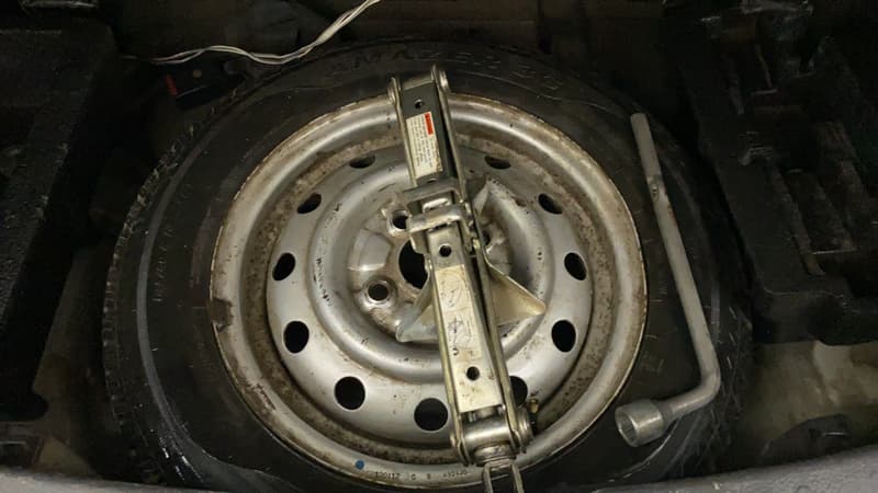2012 Maruti Wagon R 1.0 LXI, Petrol, Manual, 69,981 km, Spare Tyre