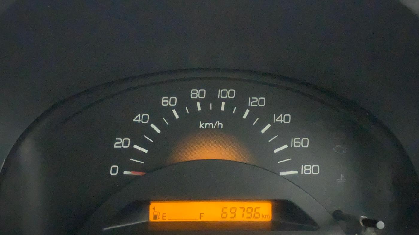 2012 Maruti Wagon R 1.0 LXI, Petrol, Manual, 69,981 km, Odometer Image