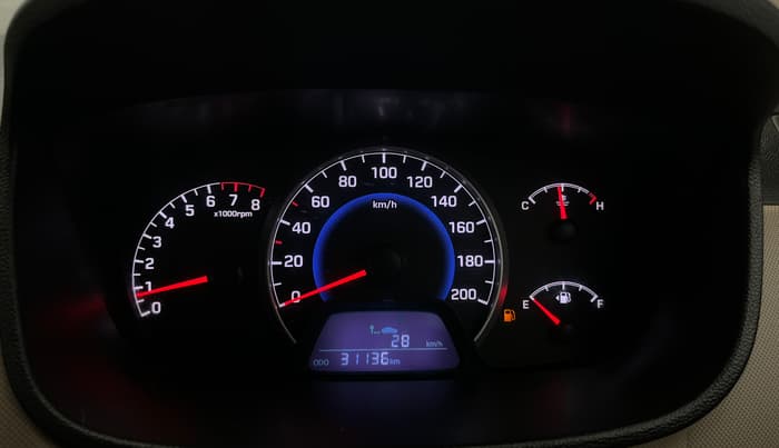 2016 Hyundai Grand i10 SPORTZ 1.2 KAPPA VTVT, Petrol, Manual, 31,086 km, Odometer Image