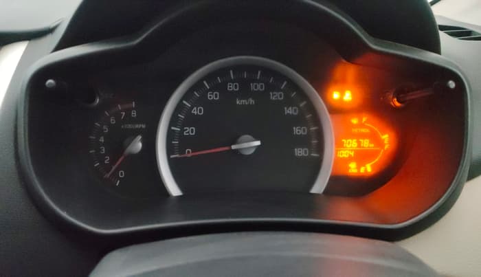 2016 Maruti Celerio VXI CNG, CNG, Manual, 70,667 km, Odometer Image