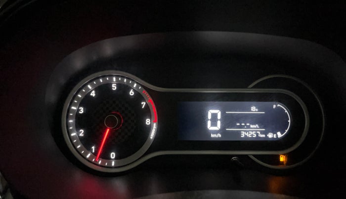 2022 Hyundai GRAND I10 NIOS SPORTZ 1.2 KAPPA VTVT, Petrol, Manual, 34,308 km, Odometer Image