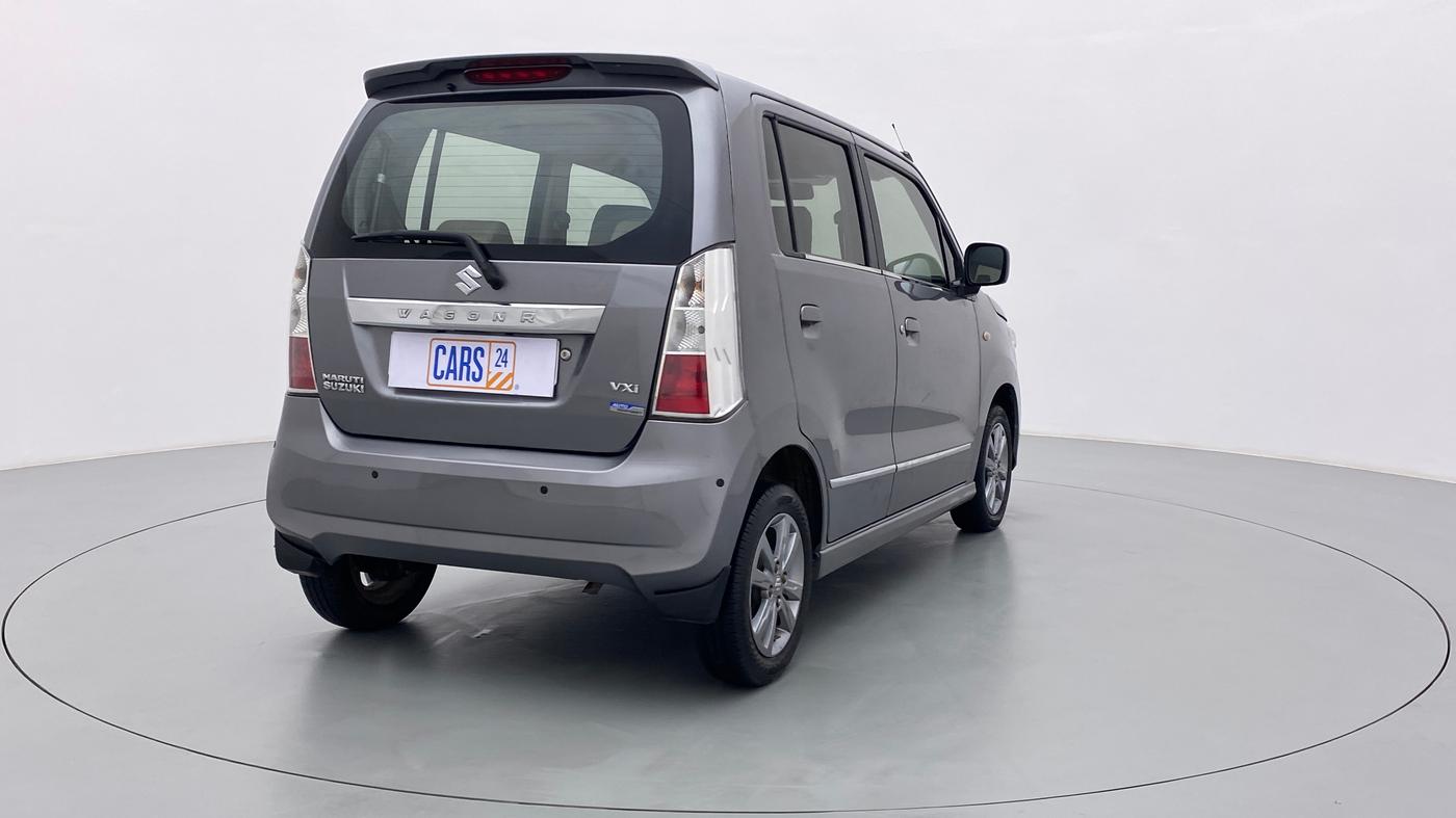 2018 Maruti Wagon R 1.0 VXI+ OPT. AMT, Petrol, Automatic, 81,020 km, Right Back Diagonal