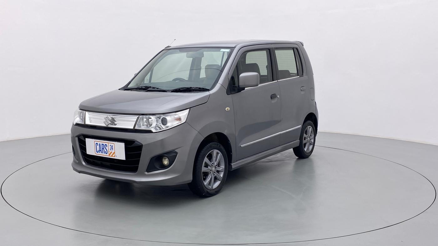 2018 Maruti Wagon R 1.0 VXI+ OPT. AMT, Petrol, Automatic, 81,020 km, Left Front Diagonal