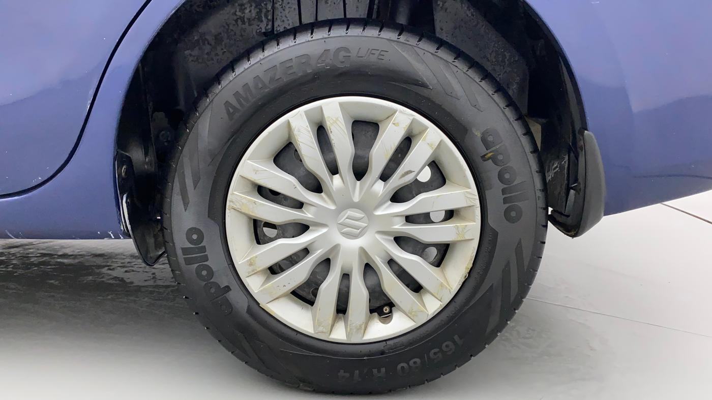 2018 Maruti Dzire VXI, Petrol, Manual, 69,688 km, Left Rear Wheel
