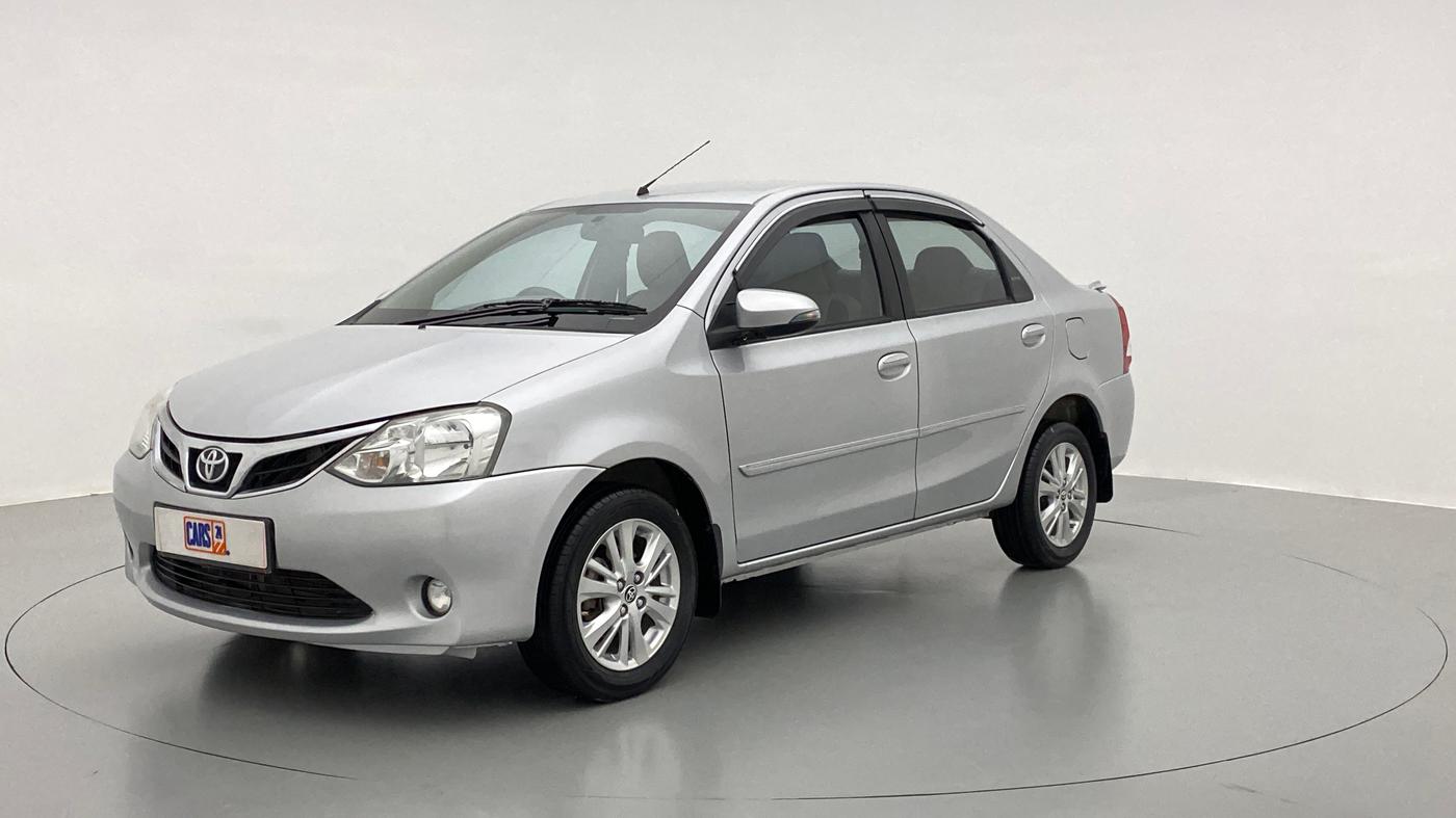 2015 Toyota Etios VX, Petrol, Manual, 41,578 km, Left Front Diagonal