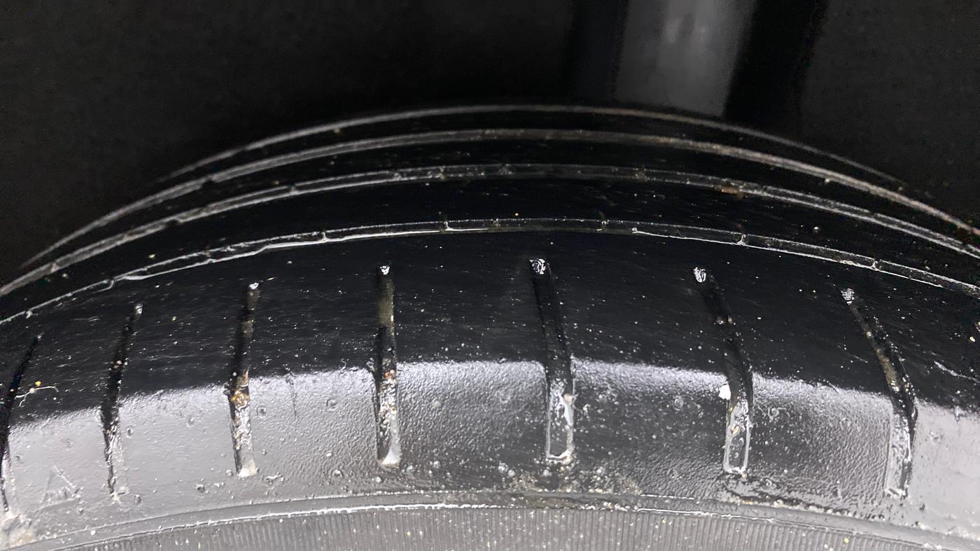 2017 Maruti Baleno ZETA PETROL 1.2, Petrol, Manual, 57,258 km, Left Rear Tyre Tread