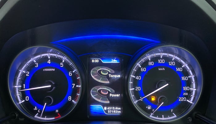 2017 Maruti Baleno ZETA PETROL 1.2, Petrol, Manual, 57,258 km, Odometer Image