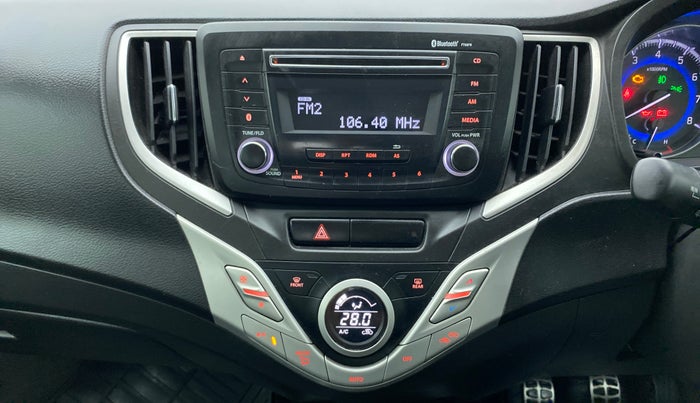 2017 Maruti Baleno ZETA PETROL 1.2, Petrol, Manual, 57,258 km, Air Conditioner