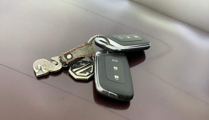 2021 MG HECTOR SHARP 1.5 DCT PETROL, Petrol, Automatic, 48,474 km, Key Close Up