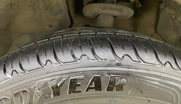 2021 MG HECTOR SHARP 1.5 DCT PETROL, Petrol, Automatic, 48,474 km, Left Front Tyre Tread