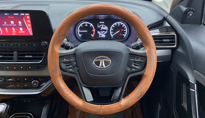 2022 Tata Safari XTA+ DARK EDITION , Diesel, Automatic, 20,673 km, Steering Wheel Close Up