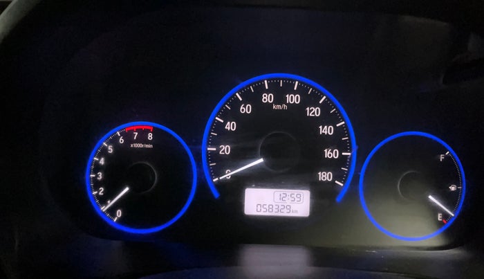 2017 Honda Amaze 1.2L I-VTEC S, CNG, Manual, 58,319 km, Odometer Image