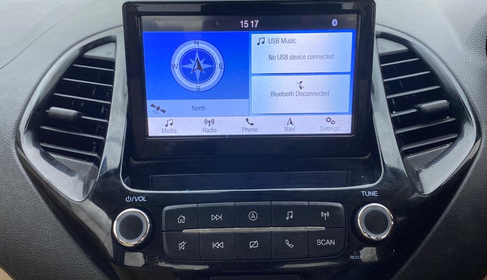 2021 Ford Figo Aspire TITANIUM 1.2 PETROL, Petrol, Manual, 29,246 km, Infotainment System