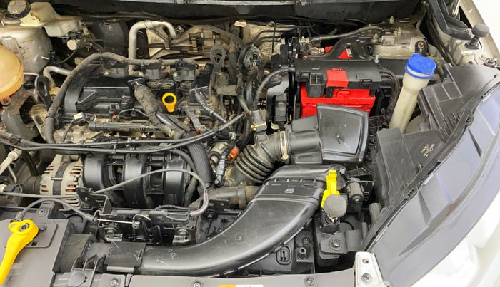 2019 Ford Ecosport TITANIUM + 1.5L PETROL AT, Petrol, Automatic, 44,401 km, Engine View - Left