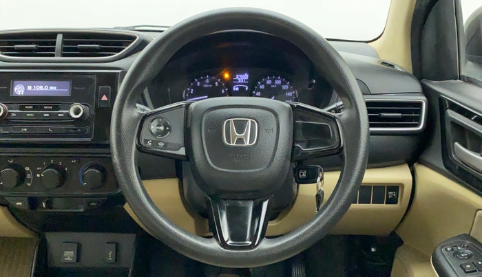 2018 Honda Amaze 1.2L I-VTEC S, Petrol, Manual, 75,658 km, Steering Wheel Close Up